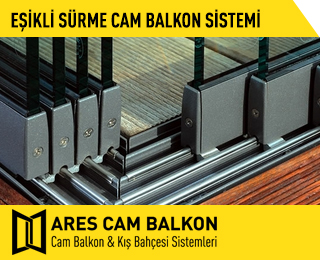 Eşikli Sürme Cam Balkon Sistemi